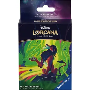 Společenská hra Disney Lorcana: Azurite Sea - Card Sleeves Scar
