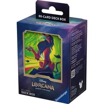 Desková hra Disney Lorcana: Azurite Sea - Deck Box Scar