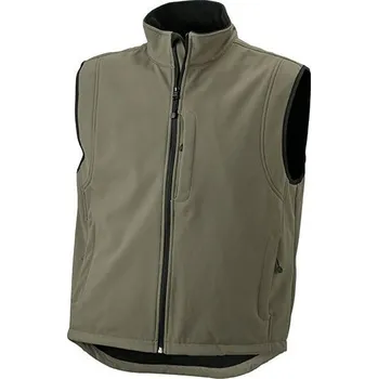 Pánská vesta Daiber Pánská funkční softshell vesta JN136 Barva: Olivová, Velikost: L