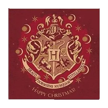 Dekorativní magnet Harry Potter Magnet - Bradavice (červený)