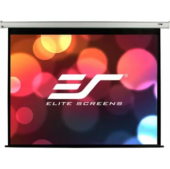 Projekční plátno ELITE SCREENS plátno elektrické motorové 84" (213,4cm)/ 4:3/ 128×170,7cm/ gain 1.1/ case bílý