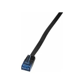 Síťový kabel LogiLink Patchcord U/UTP, Cat6, 7,5 m, černý (CF2083U)