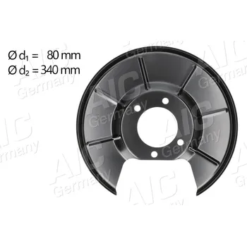 Auto-moto Ochranný plech proti rozstřikování, brzdový kotouč AIC 56326