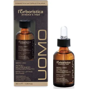 Pleťové sérum Erboristica Pleťové hyaluronové sérum pro muže anti-age 30 ml