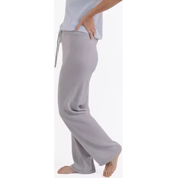 Dámské kalhoty Dámské kalhoty Kašmír Blend Šedá XL-XXL