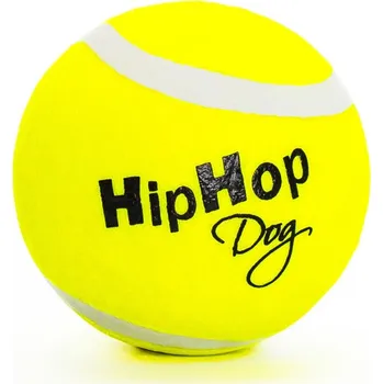 Hračka pro psa HipHop Dog Tenisový míček svítící ve tmě 6,5 cm neonový