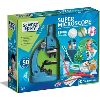 Dětská vědecká sada Clementoni Science & Play Super mikroskop