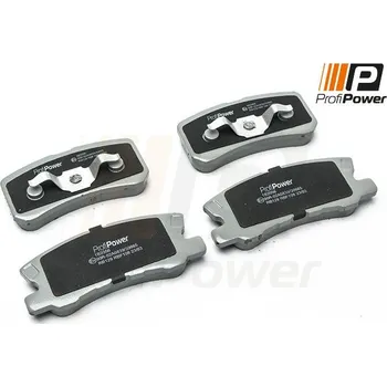 Brzdová destička Sada brzdových destiček, kotoučová brzda ProfiPower 1B2056