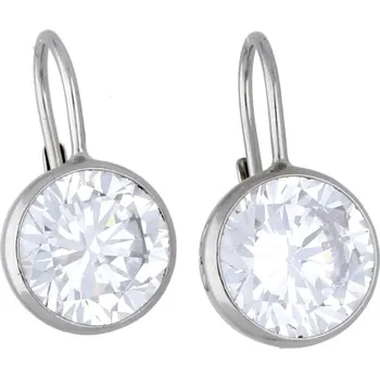 Náušnice Goldstore Náušnice bílé zlato čirý zirkon Váha: 4.90 g