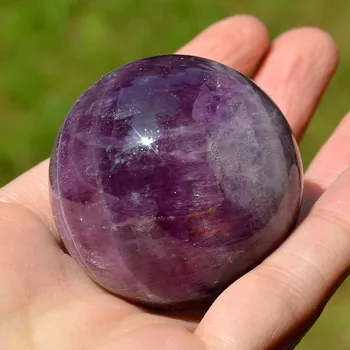 Koule Fluorit duhový AA kvalita 58 mm