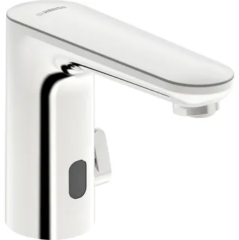 Vodovodní baterie Hansaelectra - elektronická baterie pro umyvadlo, 230/9 V, Bluetooth 92602009