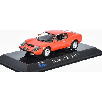autíčko Ligier JS2 1972 1:43 - Altaya časopis s modelem Ligier JS 2 1972 - kovový model auta