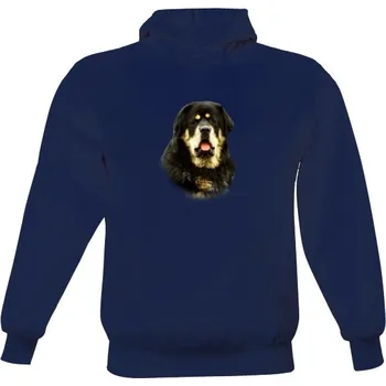 Pánská mikina Pánská mikina s kapucí s potiskem Tibetská doga pánské