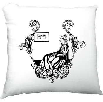 Polštář Polštář saténový s potiskem Polštář-whistlerova matka