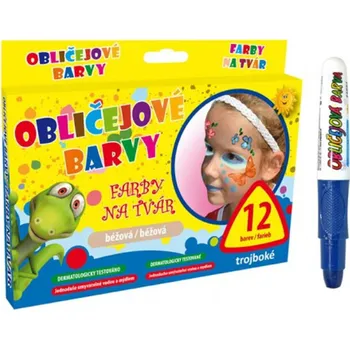 Speciální výtvarná barva Barvy na obličej 6503 modrá