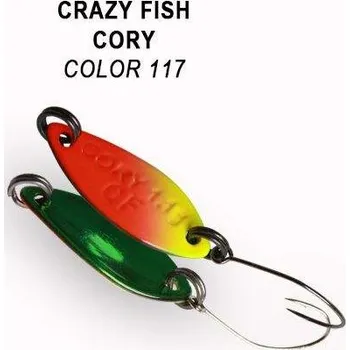 Umělá nástraha Plandavka Crazy Fish Cory 21mm 1,1g color 117