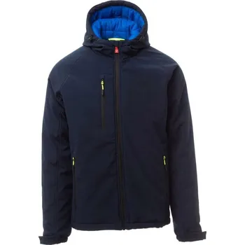 Pánská košile Payper GALE PAD pánská zimní softshellová bunda tmavě modrá - XL