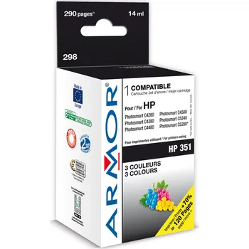 Cartridge HP CB337EE - 351 kompatibilní barevná Armor