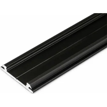 LED páska POVRCHOVÝ LED PÁSEK HLINÍKOVÝ PROFIL ARC12 2M ČERNÝ