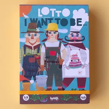 Desková hra LONDJI Loto Chtěl bych se stát...