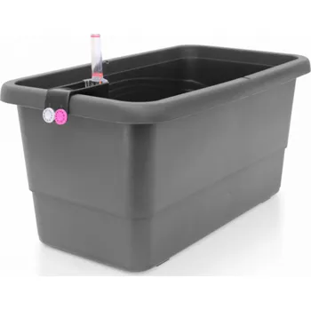 Truhlík Truhlík samozavlažovací 40 cm kamenná šedá Fantazie