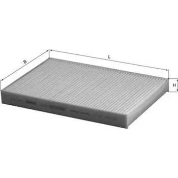 Ventilátor topení a klimatizace Filtr, vzduch v interiéru MAHLE LA 439