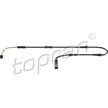 Brzdová destička Výstražný kontakt, opotřebení obložení TOPRAN 502 011