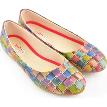 Dámské baleríny Dámské klasické balerínky Goby 1071 38