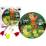 Mamido Magnetická šipková hra Zvířátka zelená