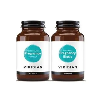 Viridian Nutrition 2. Balíček Pregnancy (Pregnancy Multivitamin 60 kapslí + Pregnancy Biotic 30 kapslí)