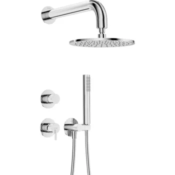 Deante Silia Sprchový set pod omítku se sprchovou hlavicí, chrom NQS_09YK