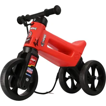 Odrážedlo Odrážedlo FUNNY WHEELS Rider SuperSport 2v1 DAKAR Loprais s popruhem a tichými koly