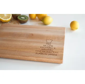 Kuchyňské prkénko Bukové prkénko na míru