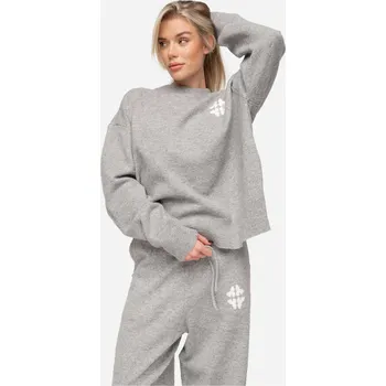 Dámský svetr Don Lemme Dámský svetr Snug - grey Velikost: L