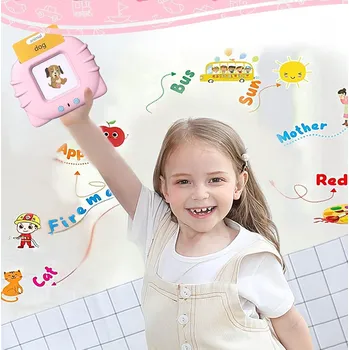 Výuková hračka Deminas Čtečka karet pro učení angličtiny