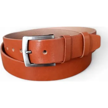 Módní doplněk Pánský kožený opasek Penny Belts Javier světle hnědý Délka: 100 cm