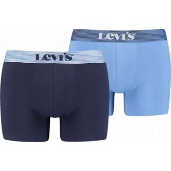 Kalhotky Levi`s Levi's Boxer 2 páry kalhotek 37149-0594 Námořnická modrá M
