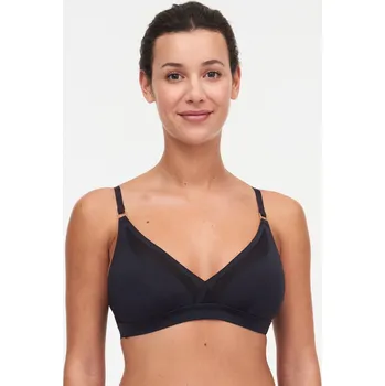 Souprava dámského spodního prádla Podprsenka bez kostic CHANTELLE (10M2-02), Velikost L, Barva černá