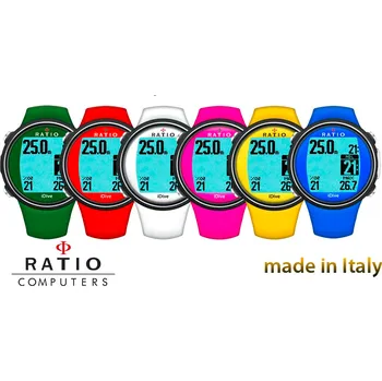 Potápěčský počítač RATIO Computers iDive Tech+ Sport Barva: žlutá