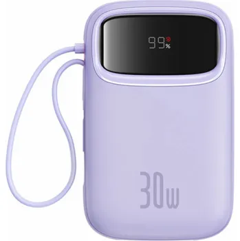 Powerbanka Baseus QPow 2 10000mAh 30W 2xUSB-C powerbank (purple)