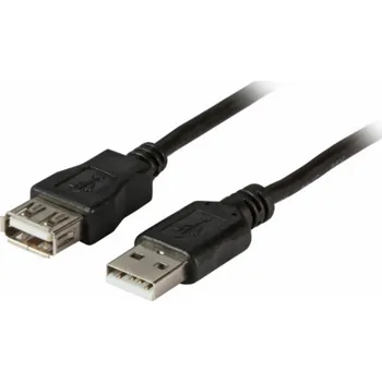 Datový kabel EFB USB kabel USB-A – USB-A 1 m černý (K5248SW.1V2)