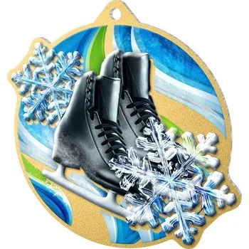 Poháry Bauer Kovová medaile MDM01M10 | Krasobruslení
