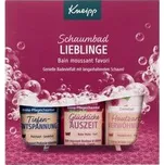 Kneipp Schaumbad Lieblinge pěna do koupele Tiefen Entspannung 100 ml + pěna do koupele Glückliche Auszeit 100 ml + pěna do koupele Hautzarte Verwöhnung 100 ml