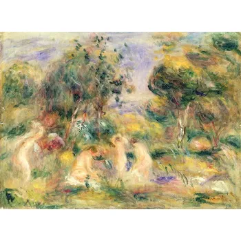 Plakát Plakát, Obraz - The Bathers, Pierre Auguste Renoir
