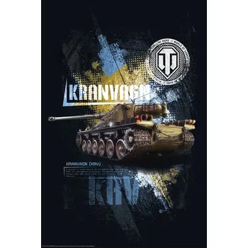 Plakát Plakát, Obraz - World of Tanks - Kranvagn