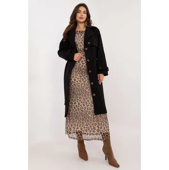 Dámský kabát Dámský trenčkot Och Bella - Nadčasový Elegán, m i240_202439_2:M