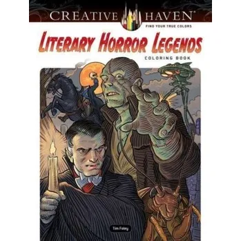 Creative Haven Literary Horror Legends Coloring Book - Foley, Tim