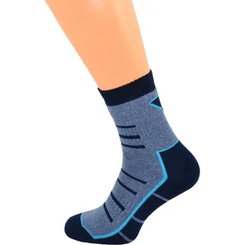 Pánské ponožky Gapo Pánské thermo zimní ponožky Treking 1. Velikost: 11-12 (EU 47-48), 2. Barva: světlý jeans/modrá