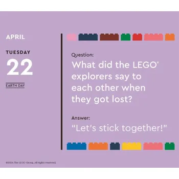Stavebnice LEGO Chronicle Books Zábavný kalendář LEGO® 2025