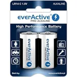 everActive alkalické C baterie LR14 1,5V - 2ks v blistru